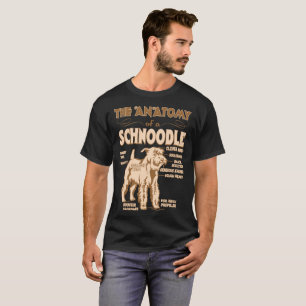 The Anatomy Of Schnoodle Pet Lovers Gift T-Shirt