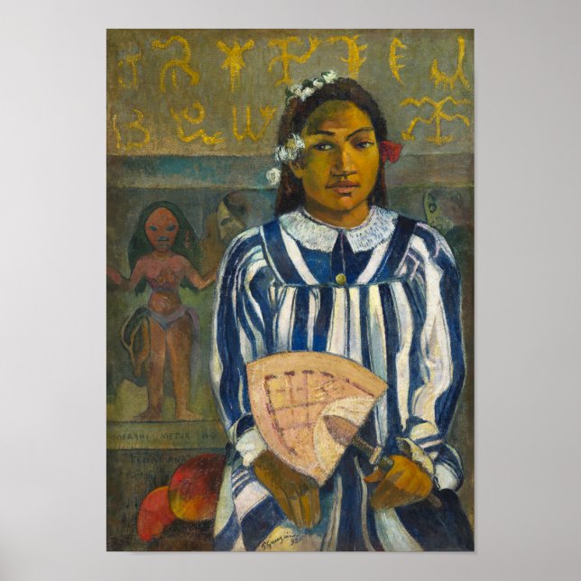 The Ancestors of Tehamana | Paul Gauguin | Poster (Front)