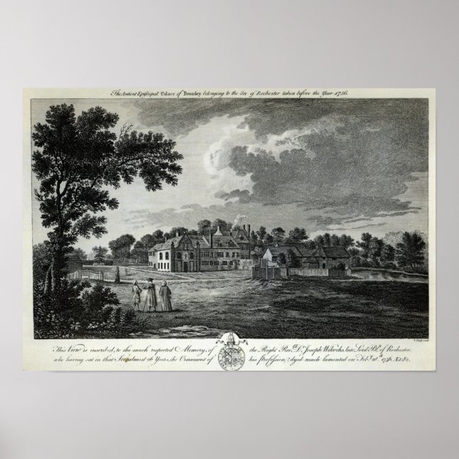 The Ancient Episcopal Palace of Bromley Poster (Front)