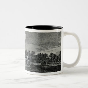 The Ancient Episcopal Palace of Bromley Two-Tone Coffee Mug