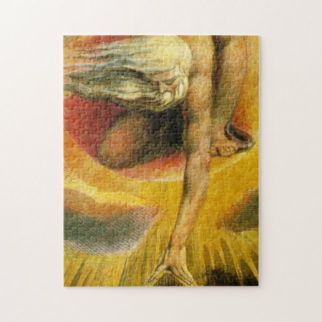 The Ancient Of Days Painting William Blake Jigsaw Puzzle (Vertical)
