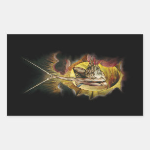 The Ancient Of Days Rectangular Sticker