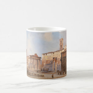 The Ancient Roman Forum (by Ippolito Caffi) Coffee Mug
