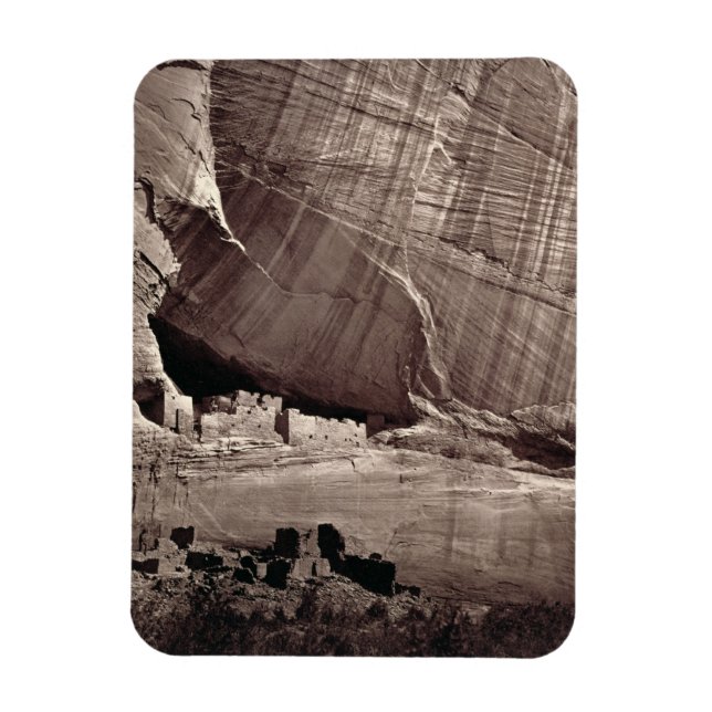 The Ancient Ruins of the Canyon de Chelle, 1873 (a Magnet (Vertical)