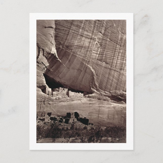 The Ancient Ruins of the Canyon de Chelle, 1873 (a Postcard (Front)