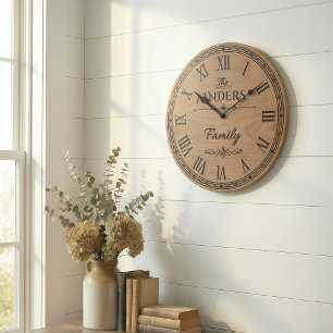 The ANDERS Family Wall Clock 