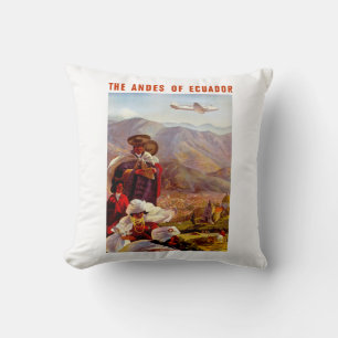 The Andes of Ecuador Cushion