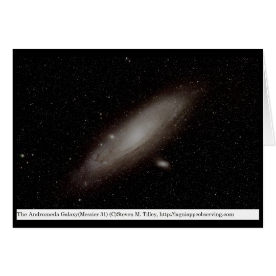 The Andromeda Galaxy (M31) Card