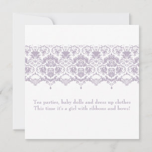 The Anette Baby Invitation