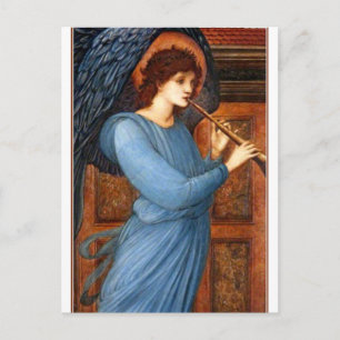 The Angel by Sir Edward Burne-Jones Postcard