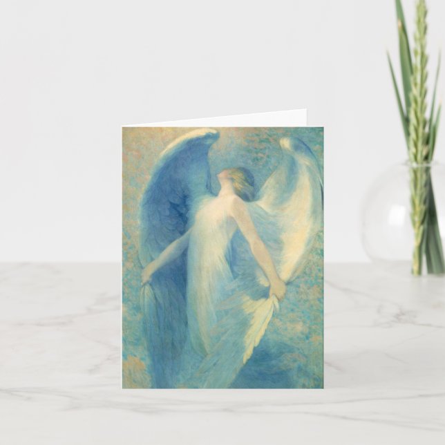 The Angel by William Baxter Closson Card (Front)