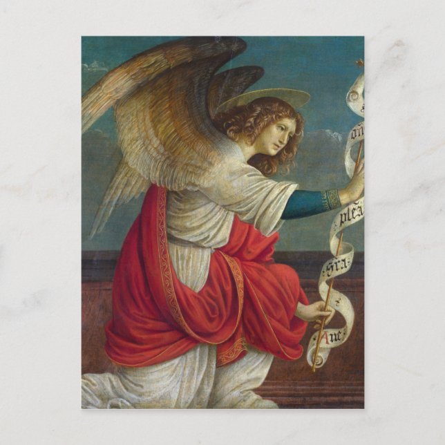 The Angel Gabriel - Gaudenzio Ferrari Postcard (Front)