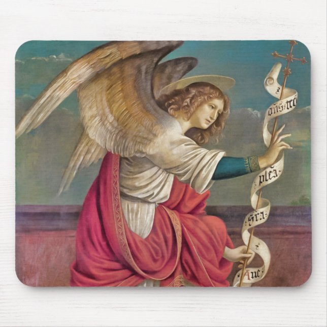 The Angel Gabriel Mouse Mat (Front)