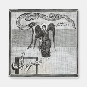 The Angel, holding the Keys of Hell Magnet