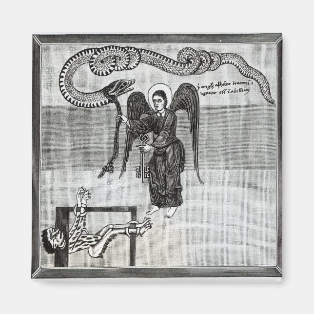 The Angel, holding the Keys of Hell Magnet (Front)