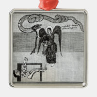 The Angel, holding the Keys of Hell