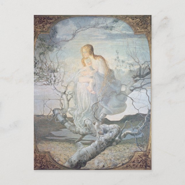 The Angel of Life, 1894 Postcard (Front)