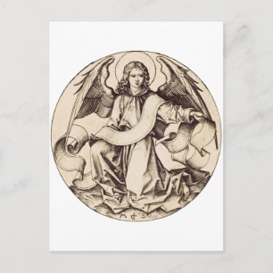 The Angel of Saint Matthew - Fine Art Symbol Postcard