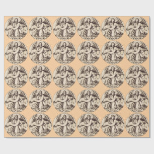 The Angel of Saint Matthew - Fine Art Symbol Wrapping Paper