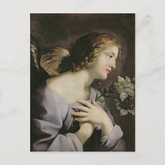 The Angel of the Annunciation, c.1650 Postcard (Front)
