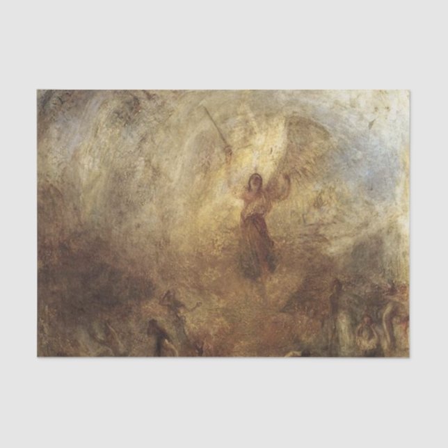 The Angel Standing in the Sun by J.M.W. Turner Tissue Paper (Front)