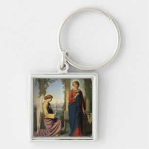 The Angelic Salutation, or The Annunciation, 1860 Key Ring