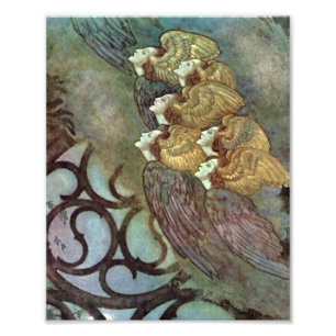 “The Angels” by Edmund Dulac Photo Print