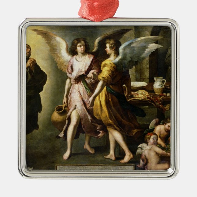 The Angels' Kitchen, 1646 Metal Tree Decoration (Front)