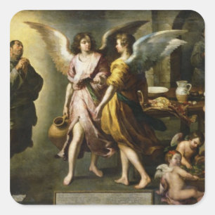 The Angels' Kitchen, 1646 Square Sticker