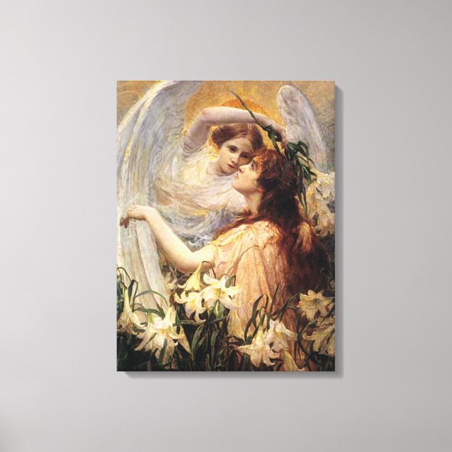 The Angels Message Canvas Print (Front)