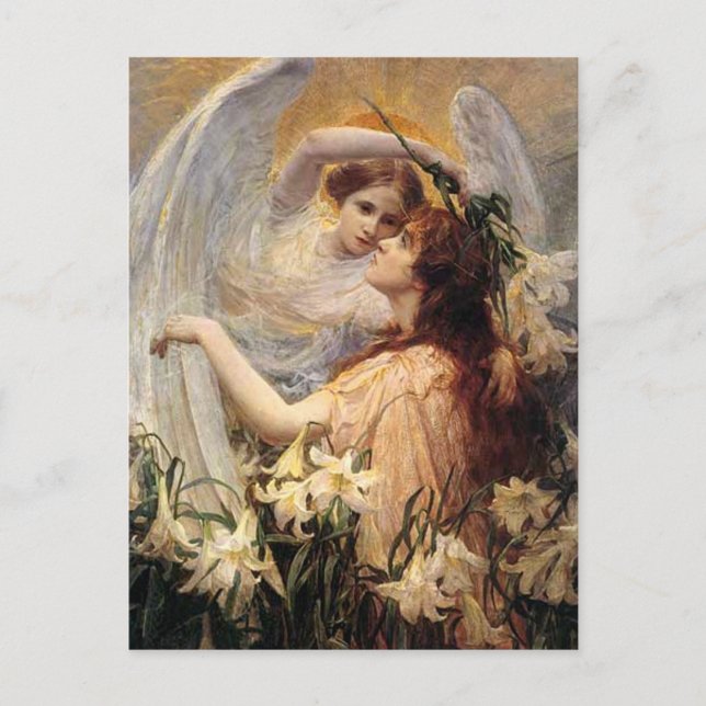 The Angels Message Postcard (Front)