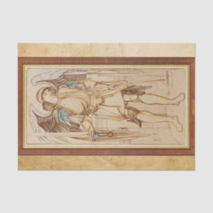 The Angels of the Hierarchy Archangel, Burne Jones Tissue Paper