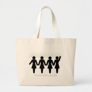 The angels ring large tote bag