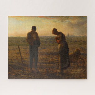 The Angelus by Jean-Francois Millet Jigsaw Puzzle