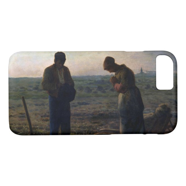 The Angelus, Jean-Francois Millet, 1857-1859 Case-Mate iPhone Case (Back (Horizontal))