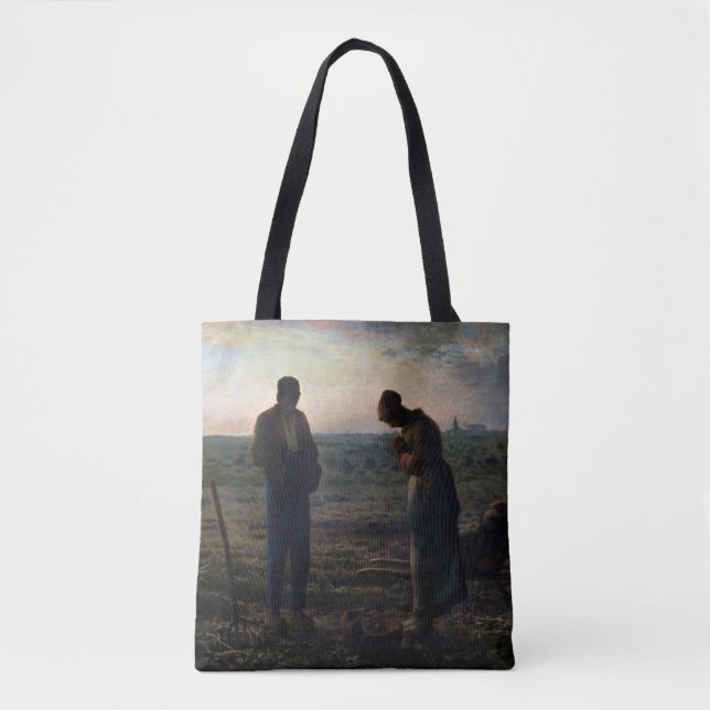 The Angelus, Jean-Francois Millet, 1857-1859 Tote Bag (Front)