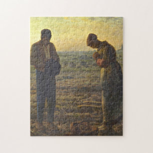 The Angelus Jean Francois Millet Jigsaw Puzzle