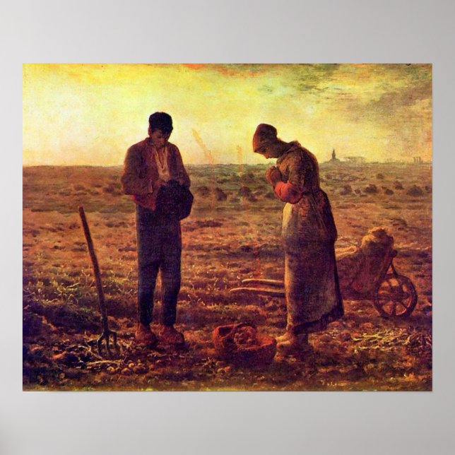 The Angelus Virgin Mary Immaculate Conception Poster (Front)