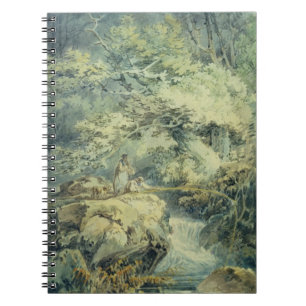 The Angler, 1794 (w/c over graphite on paper) Notebook