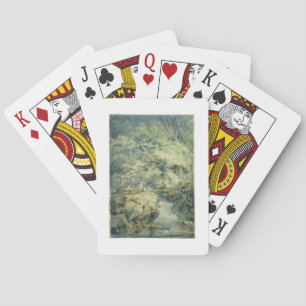The Angler, 1794 (w/c over graphite on paper) Playing Cards