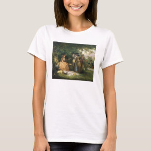The Angler's Repast (oil on canvas) T-Shirt