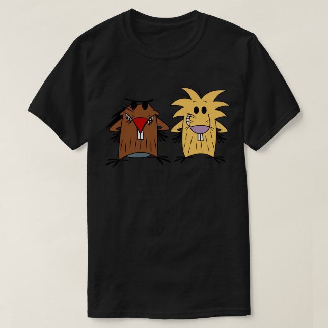The Angry Beavers T-Shirt (Design Front)