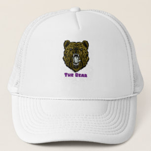 The Angry Brown Bear Trucker Hat