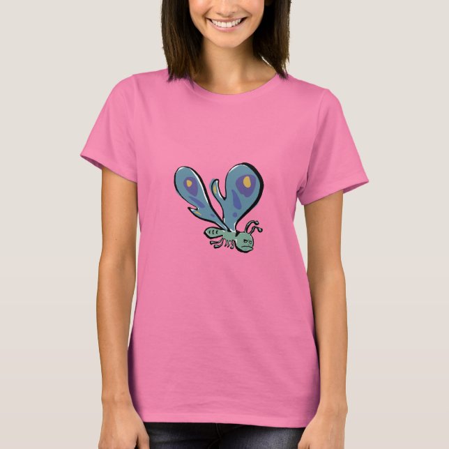the angry butterfly tank top (Front)