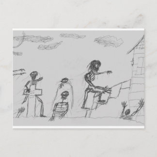 The Angry Dead Postcard