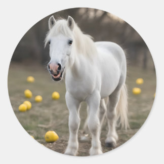 The Angry Mini Classic Round Sticker