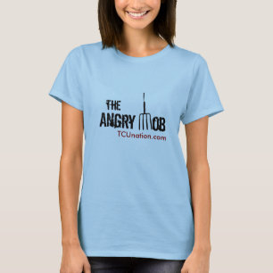 The Angry Mob Front Womens T-Shirt