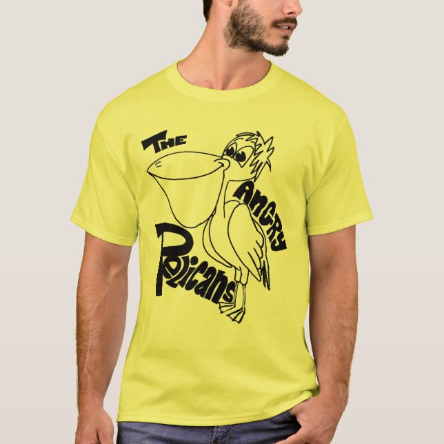 The Angry Pelicans T-Shirt (Front)