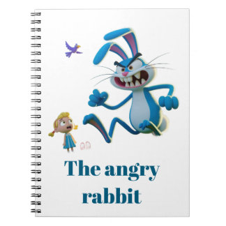 The angry rabbit notebook