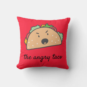 The Angry Taco Cushion